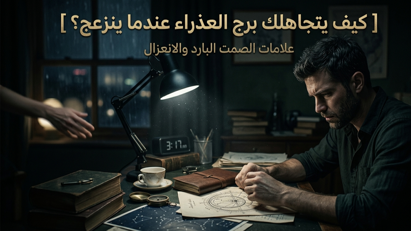 كيف يتجاهلك برج العذراء عندما ينزعج؟ أسرار صمت 