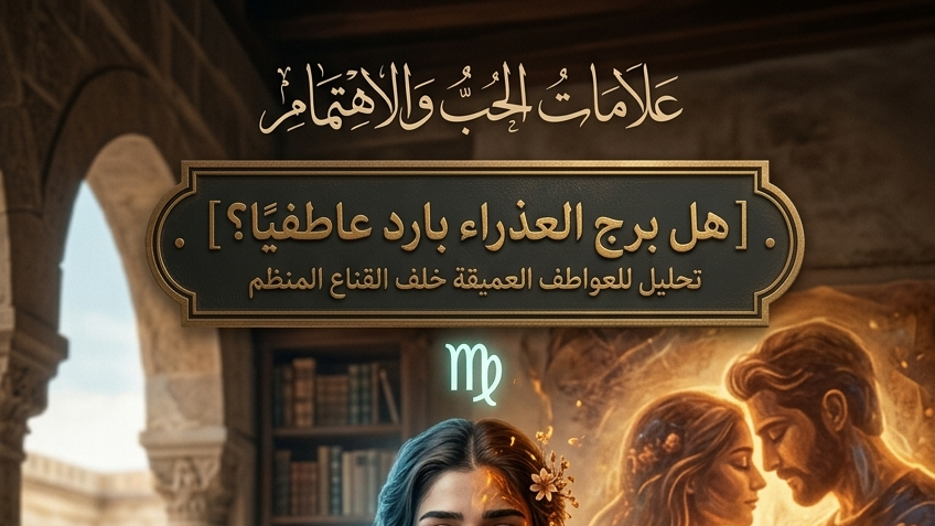 هل برج العذراء بارد عاطفيًا؟ حقيقة المشاعر خلف قناع الهدوء والتحليل!
