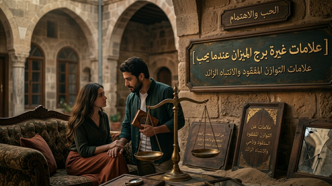 علامات غيرة برج الميزان: كيف يغار ملك التوازن عندما يعشق بصدق؟