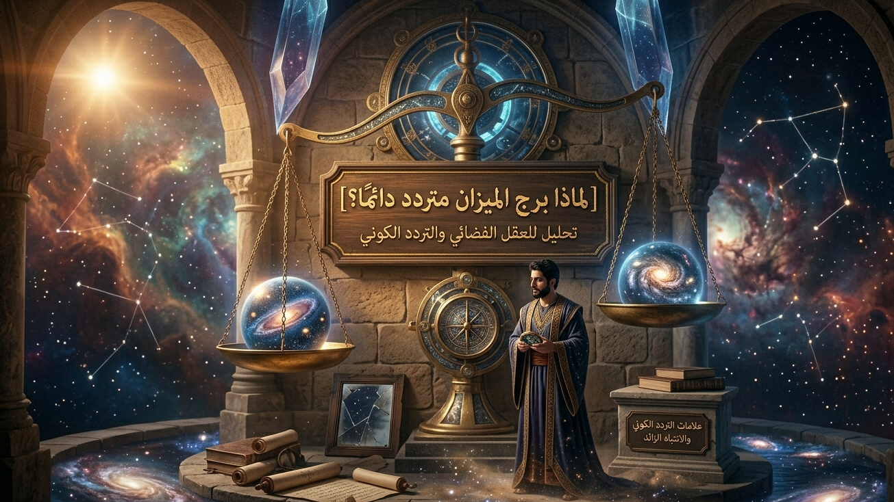 لماذا برج الميزان متردد دائمًا؟ سر الحيرة في عقل الميزان وكيف تتجاوز معه هذا التردد!