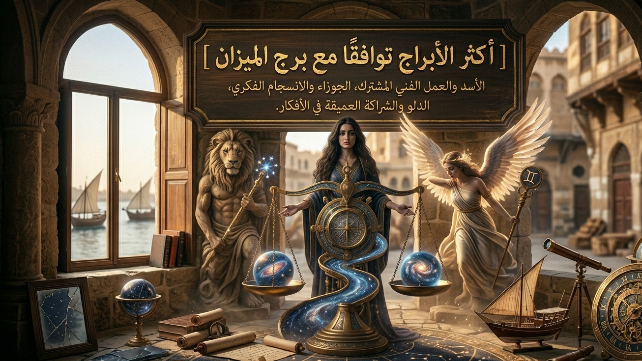 أكثر الأبراج توافقًا مع برج الميزان: من هو الشريك المثالي لملك التناغم العاطفي؟
