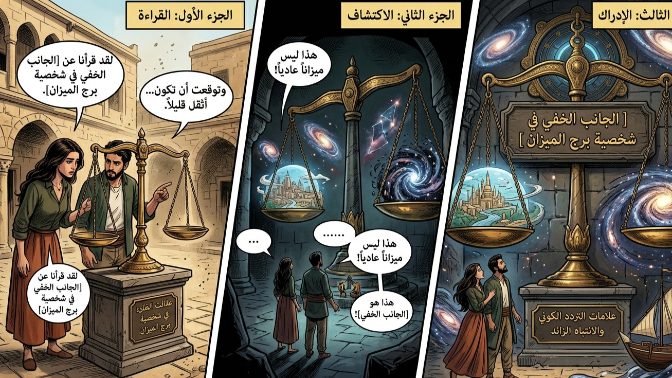 الجانب الخفي في شخصية برج الميزان: أسرار الوجه الآخر لملك الدبلوماسية والسلام!