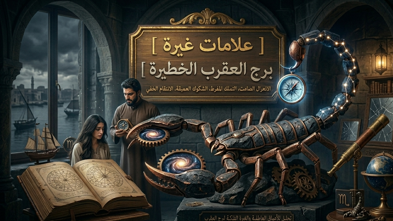 علامات غيرة برج العقرب الخطيرة: كيف تعرف أن العقرب يغار عليك وما الذي يجب أن تحذر منه؟