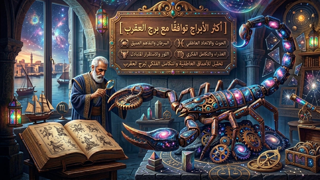 من هو توأم روح العقرب؟ دليلك الشامل لأكثر الأبراج توافقاً مع برج العقرب في الحب والزواج!