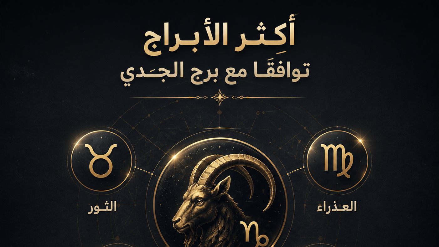 من هو توأم روح برج الجدي؟ اكتشف أكثر الأبراج توافقاً مع الجدي لبناء علاقة حب أبدية وثابتة!