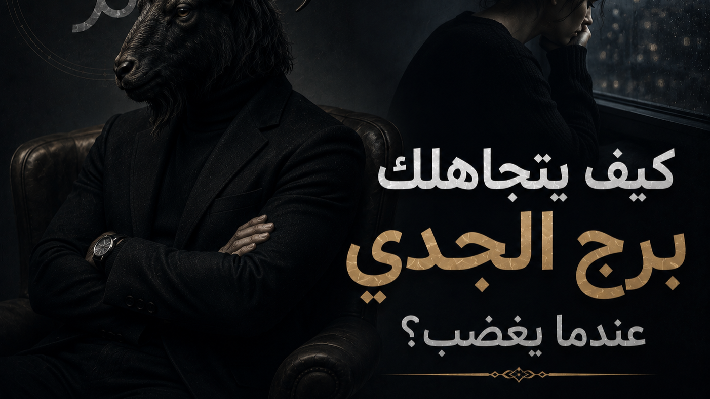 لماذا يتبع برج الجدي سياسة الصمت؟ اكتشف دلالات تجاهل الجدي عند الغضب وكيف تعيد المياه إلى مجاريها!